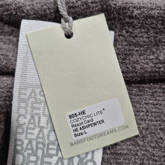 NWT Barefoot Dreams hooded cardigan - Picture 5 of 8